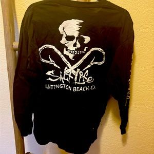 Black Skull Life Shirt